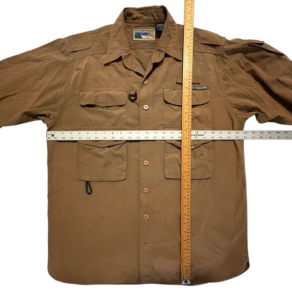 Ex Officio Outdoor Sport OutfittersTravel Shirt Jacket Fishing Shooting L Mens - Picture 4 of 4